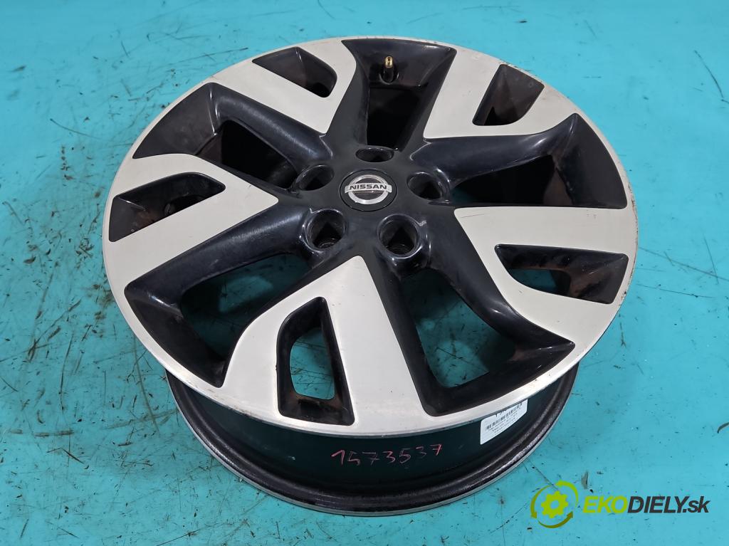 Nissan Juke I 2010-2019 1.5 dci 110 hp manual 81 kW 1461 cm3 5- Felga hliník 18" komplet 40300-BX80A