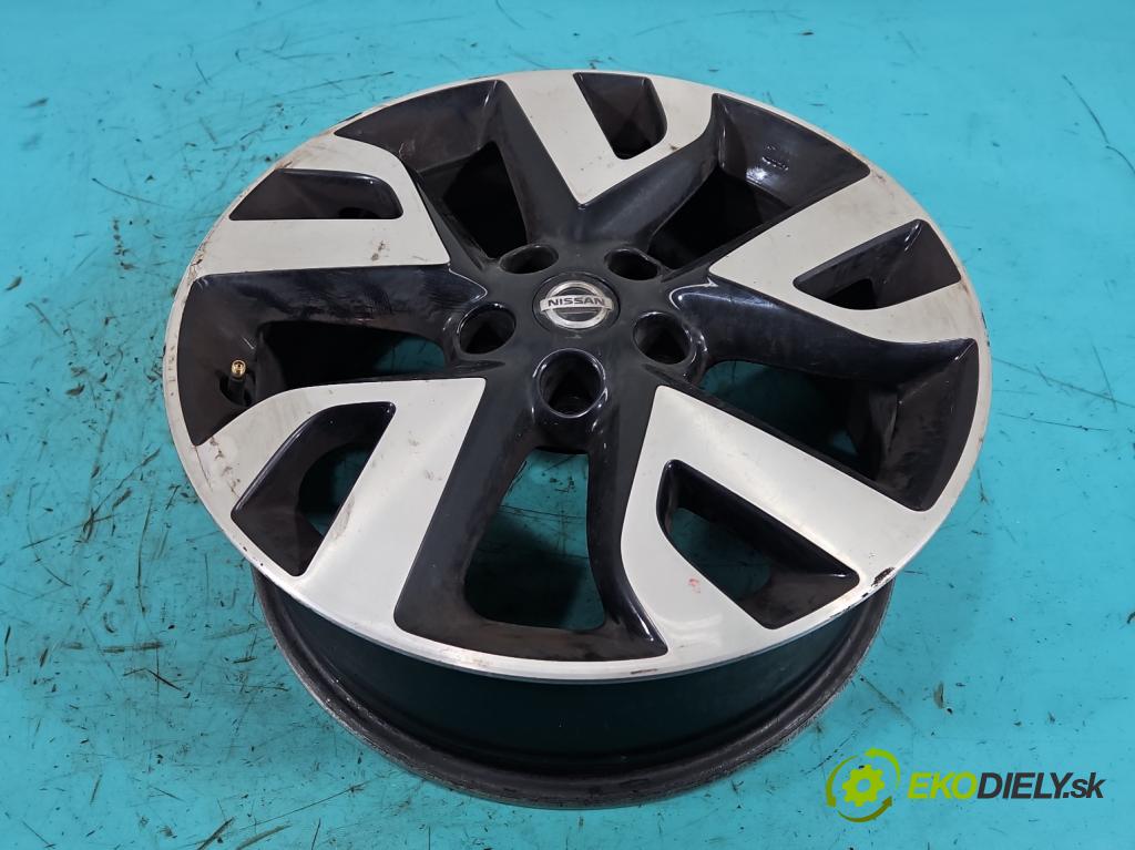 Nissan Juke I 2010-2019 1.5 dci 110 hp manual 81 kW 1461 cm3 5- Felga hliník 18" komplet 40300-BX80A