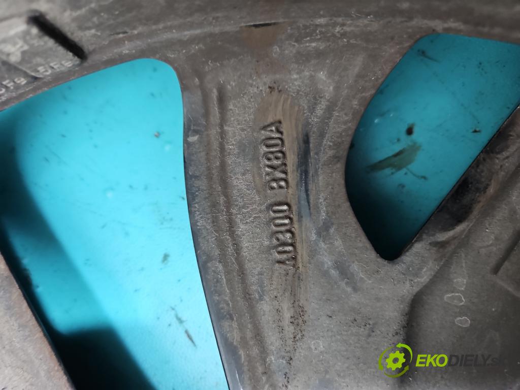 Nissan Juke I 2010-2019 1.5 dci 110 hp manual 81 kW 1461 cm3 5- Felga hliník 18" komplet 40300-BX80A