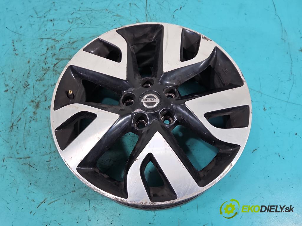 Nissan Juke I 2010-2019 1.5 dci 110 hp manual 81 kW 1461 cm3 5- Felga hliník 18" komplet 40300-BX80A
