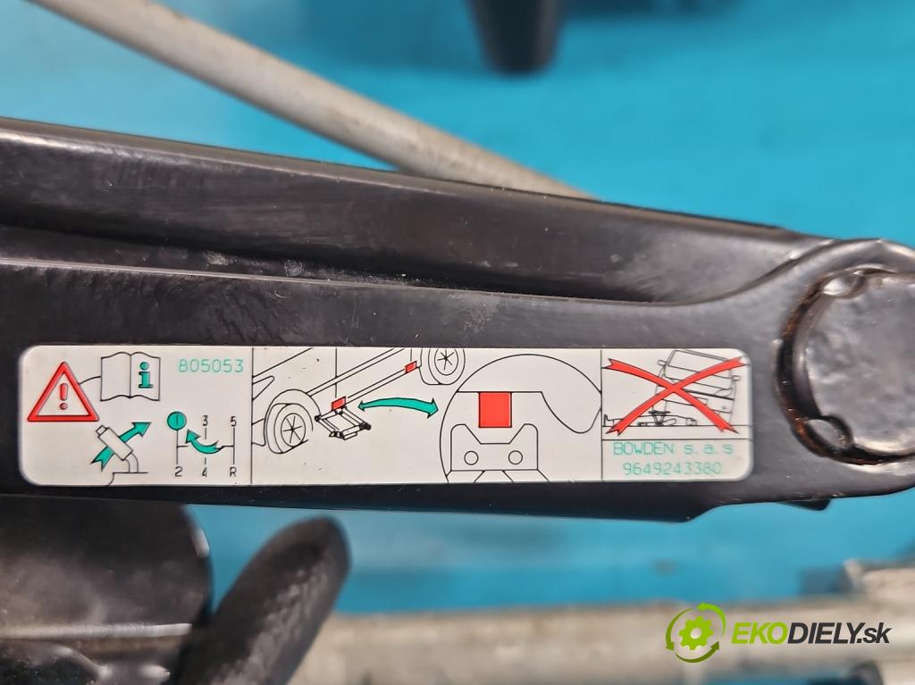 Citroen C4 II 2010-2017 1.6 hdi 111KM manual 82 kW 1560 cm3 5- mechanismus stahování automobilový 9649243380