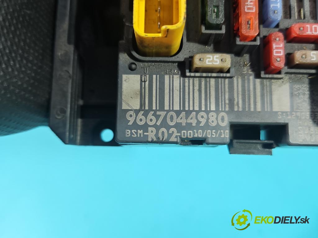 Peugeot 407 1.6 hdi 109 HP manual 80 kW 1560 cm3 5- riadiaca jednotka ostatné 9667044980