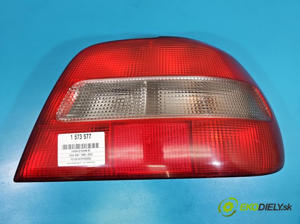 Volvo S40 I 1995-2004 1.8 16V 122 HP manual 90 kW 1783 cm3 4- svetlo / reflektor zadné pravé  (Kľučka dverí ostatné)