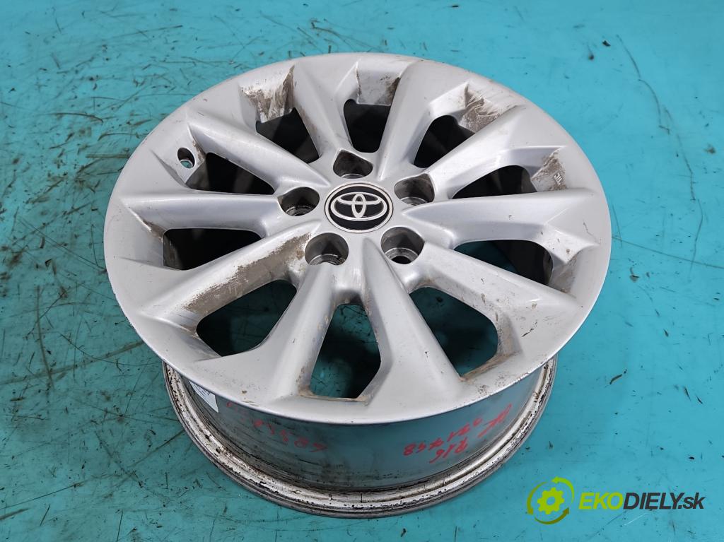 Toyota Corolla E21 2019- 1.5 12V 125 HP automatic 92 kW 1490 cm3 4- Disk hliník 16" komplet 42611-02R10