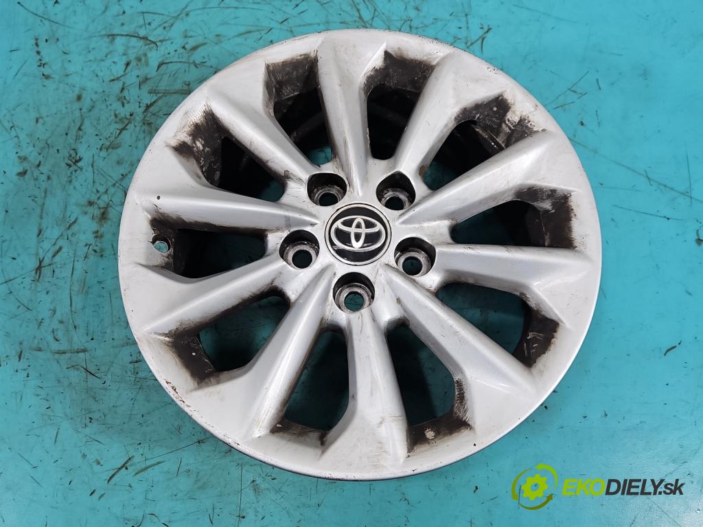 Toyota Corolla E21 2019- 1.5 12V 125 HP automatic 92 kW 1490 cm3 4- Disk hliník 16" komplet 42611-02R10