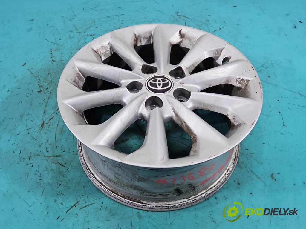 Toyota Corolla E21 2019- 1.5 12V 125 HP automatic 92 kW 1490 cm3 4- Disk hliník 16" komplet 42611-02R10