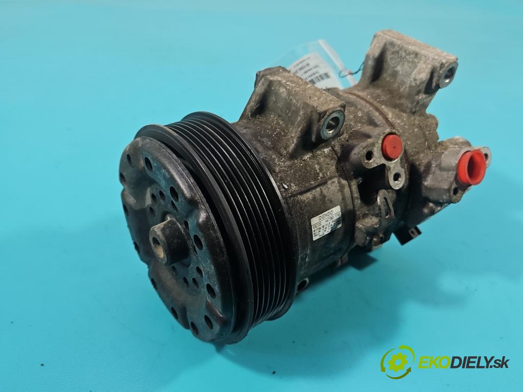 Toyota Avensis II T25 2003-2008 2.0 D4D 126 hp manual 93 kW 1998 cm3 5- Kompresor: klíma 447260-1745 (Kompresor klimatizace)