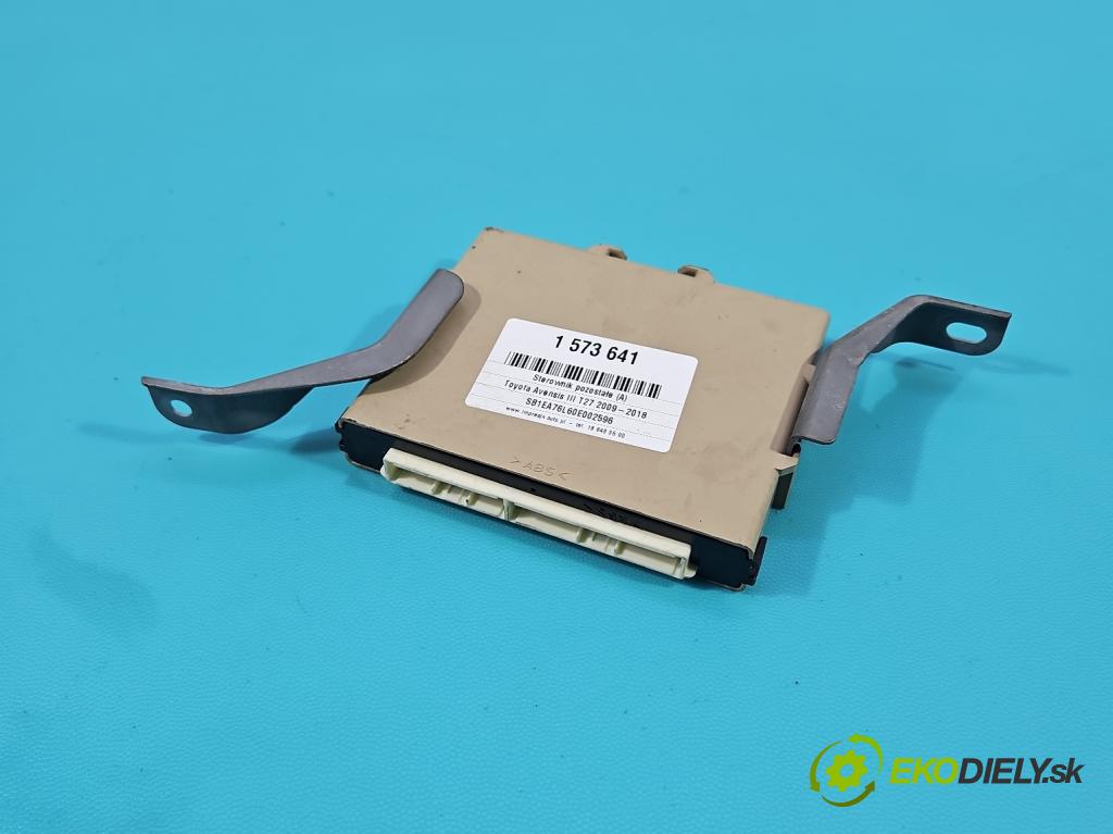 Toyota Avensis III T27 2009-2018 2.2 D4D 150 hp manual 110 kW 2231 cm3 5- řídící jednotka 89990-05031