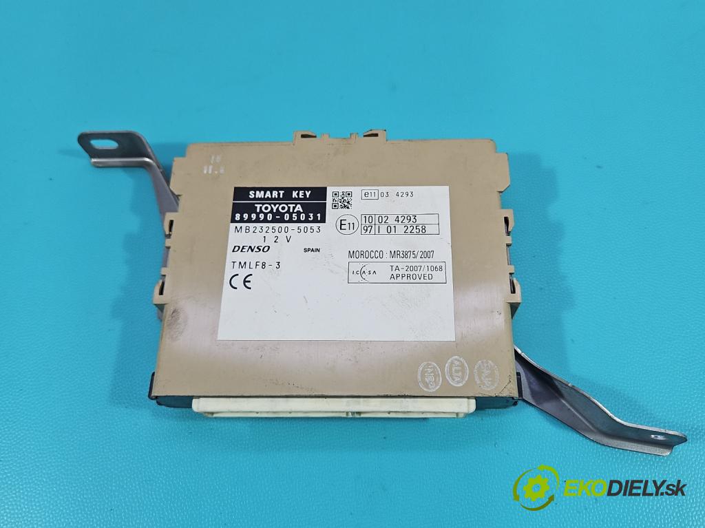 Toyota Avensis III T27 2009-2018 2.2 D4D 150 HP manual 110 kW 2231 cm3 5- riadiaca jednotka ostatné 89990-05031