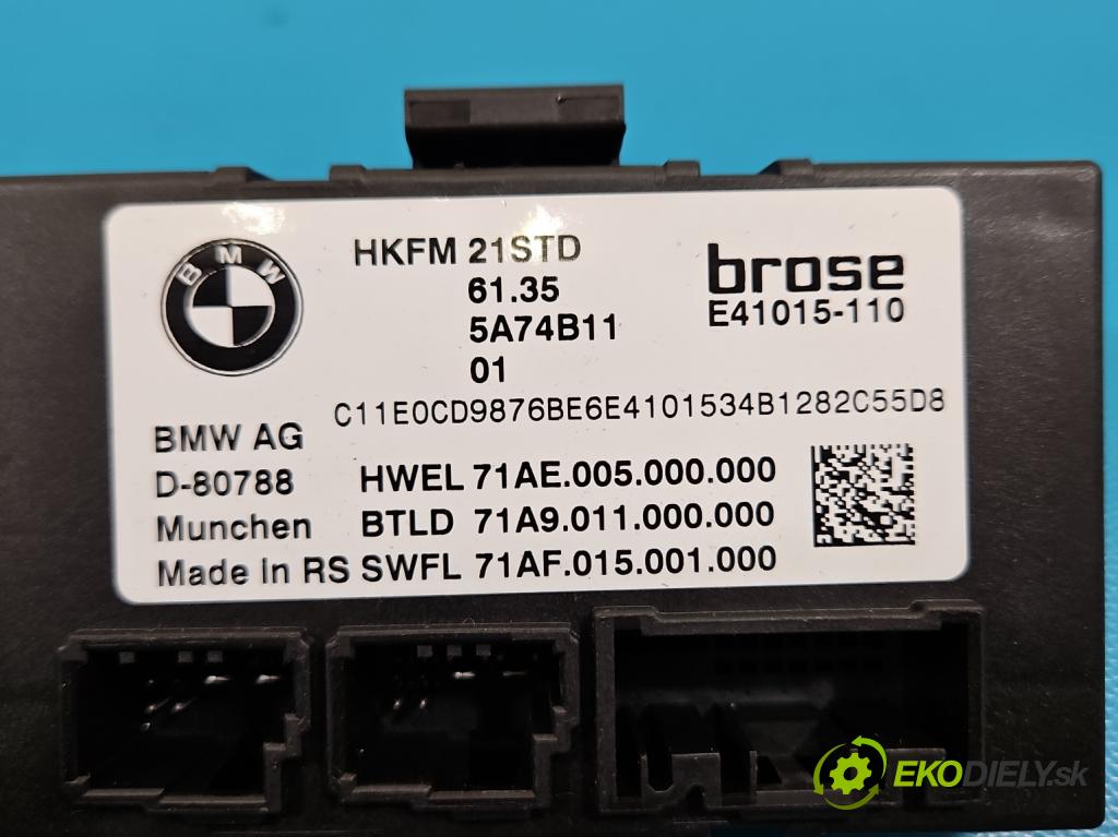 Bmw iX1 U11 0.0 elektrický: 272 HP automatic 200 kW 1 cm3 5- riadiaca jednotka ostatné 5A74B11