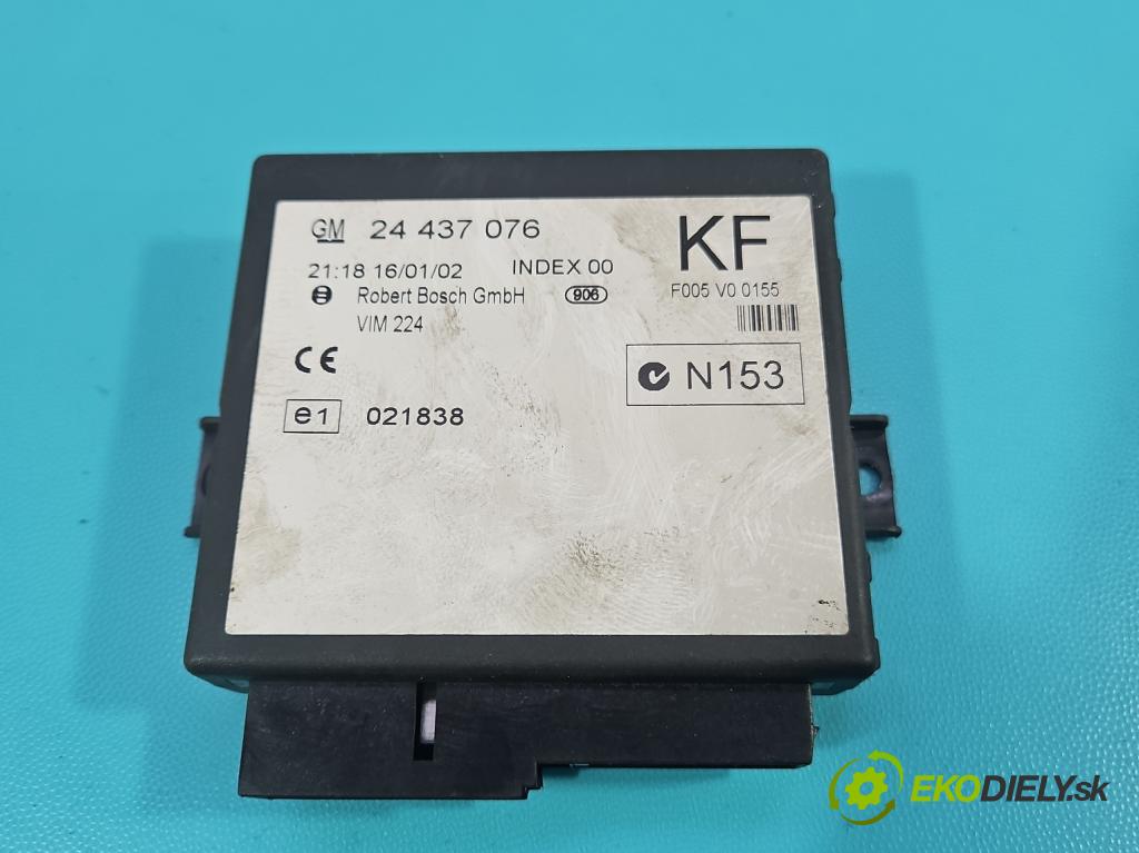 Opel Zafira A 1999-2005 1.8 16V 125 HP manual 92 kW 1796 cm3 5- riadiaca jednotka motora 09158726