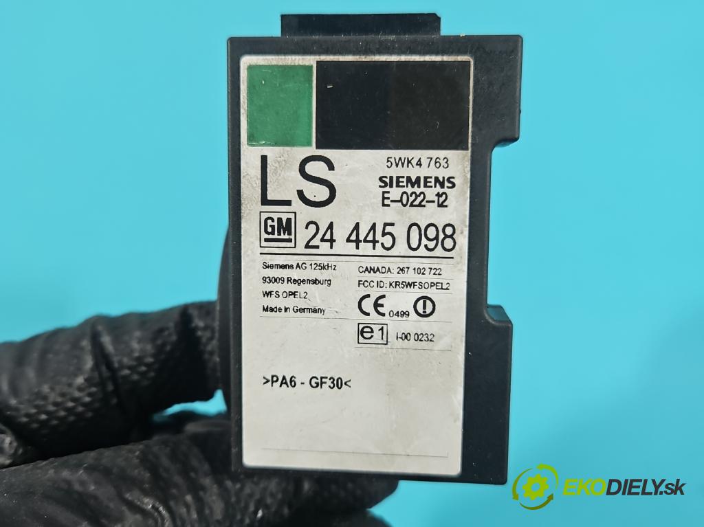 Opel Zafira A 1999-2005 1.8 16V 125 HP manual 92 kW 1796 cm3 5- riadiaca jednotka motora 09158726