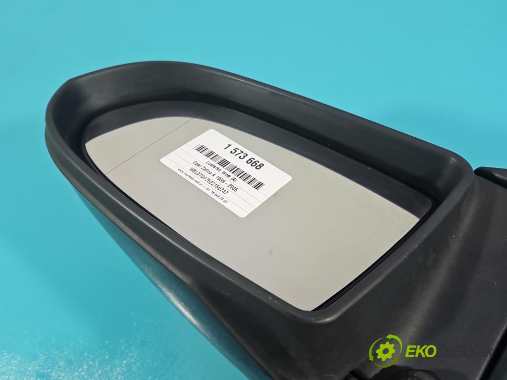 Opel Zafira A 1999-2005 1.8 16V 125 HP manual 92 kW 1796 cm3 5- zrkadlo ľavé  (Kľučka dverí ostatné)