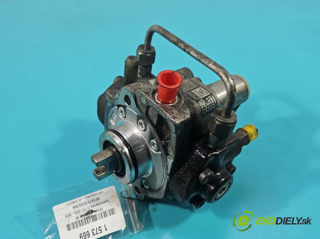 Toyota Avensis III T27 2009-2018 2.2 D4D 150 HP manual 110 kW 2231 cm3 5- čerpadlo vstrekovacia 22100-0R040 (Vstrekovacie čerpadlo)
