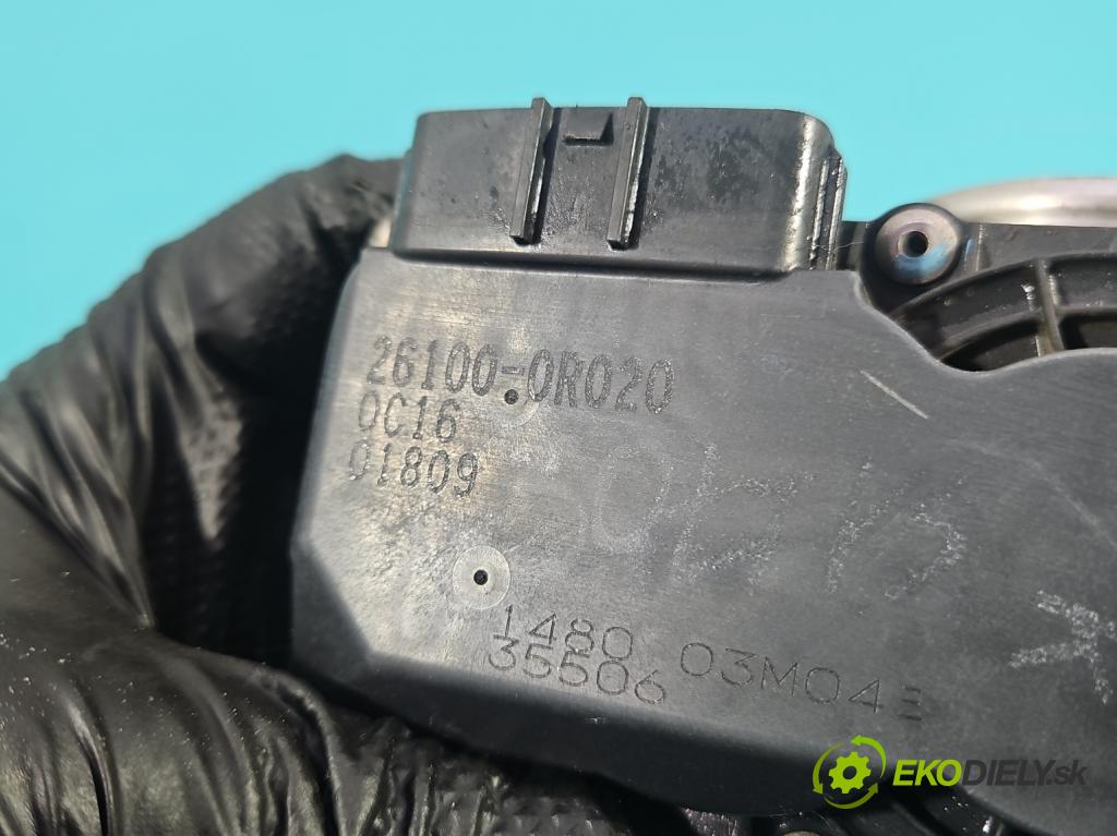 Toyota Avensis III T27 2009-2018 2.2 D4D 150 HP manual 110 kW 2231 cm3 5- klapka 26100-0R020 (Škrtiaca klapka)