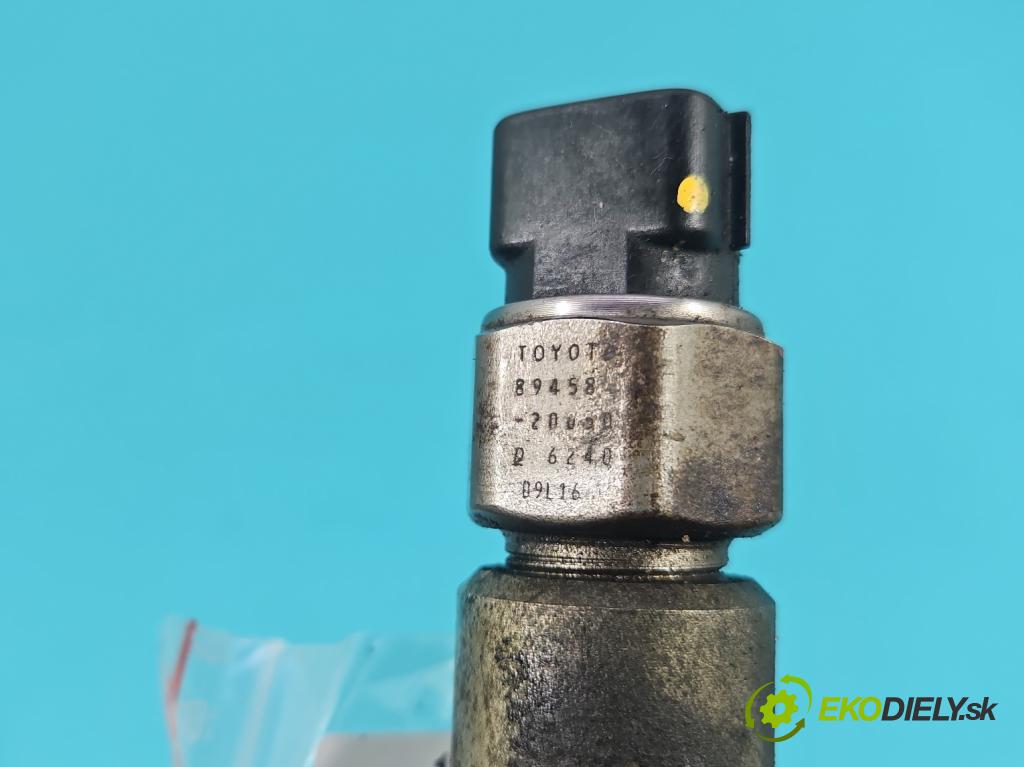 Toyota Avensis III T27 2009-2018 2.2 D4D 150 HP manual 110 kW 2231 cm3 5- lišta vstrekovacia 89458-20050 (Vstrekovacia lišta)
