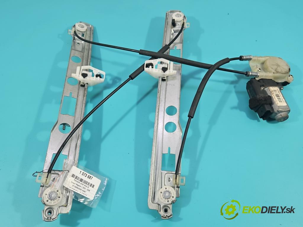 Renault Megane II 2003-2008 1.9 dci 120 HP manual 88 kW 1870 cm3 5- mechanizmus okna predné ľavý 400790L