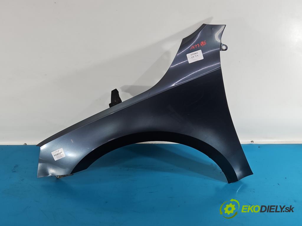 Skoda Octavia III 2013- 1.5 TSI 150 HP manual 110 kW 1498 cm3 5- blatník predné ľavý  (Blatník predný ľavý)