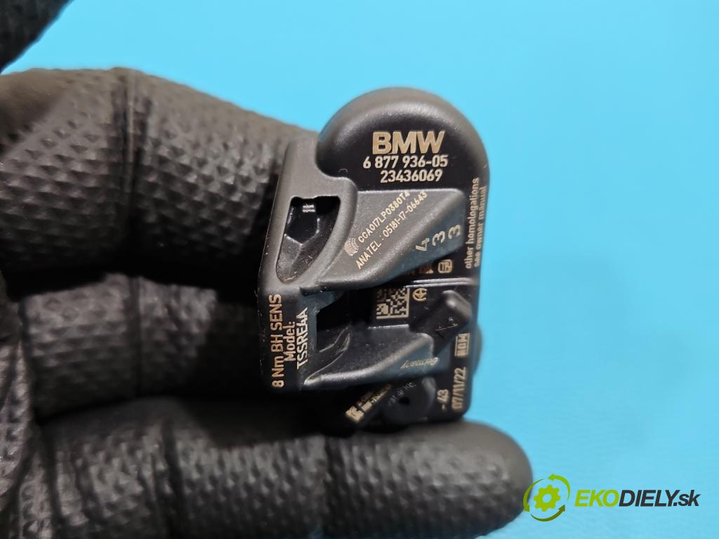 Bmw iX1 U11 0.0 elektrický: 272 hp automatic 200 kW 1 cm3 5- snímač tlaku pneumatika 6877936 (Snímač tlaku v pneumatice)