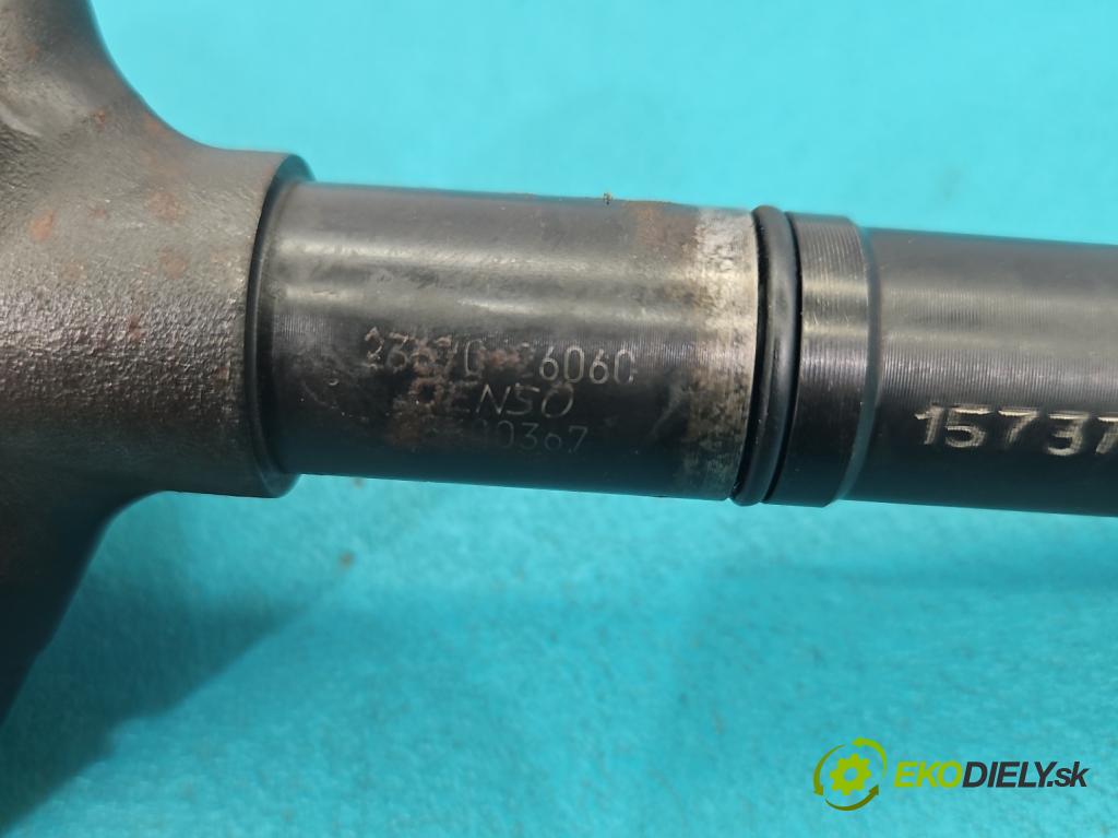 Toyota Avensis III T27 2009-2018 2.2 D4D 150 HP manual 110 kW 2231 cm3 5- vstrek 23670-26060 (Vstrekovač paliva)