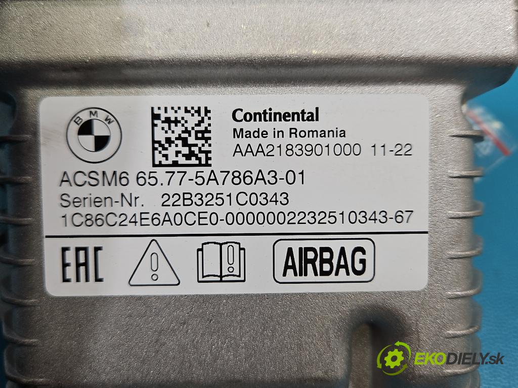 Bmw iX1 U11 0.0 elektrický: 272 hp automatic 200 kW 1 cm3 5- řídící jednotka polštáře: AAA2183901000