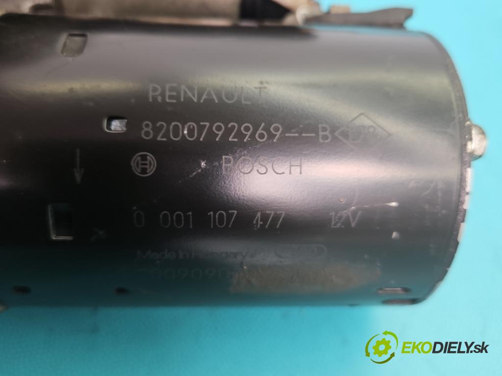 Renault Megane III 2008-2016 2.0 Tce 179KM manual 132 kW 1998 cm3 5- startér: 8200792969B (Startér)
