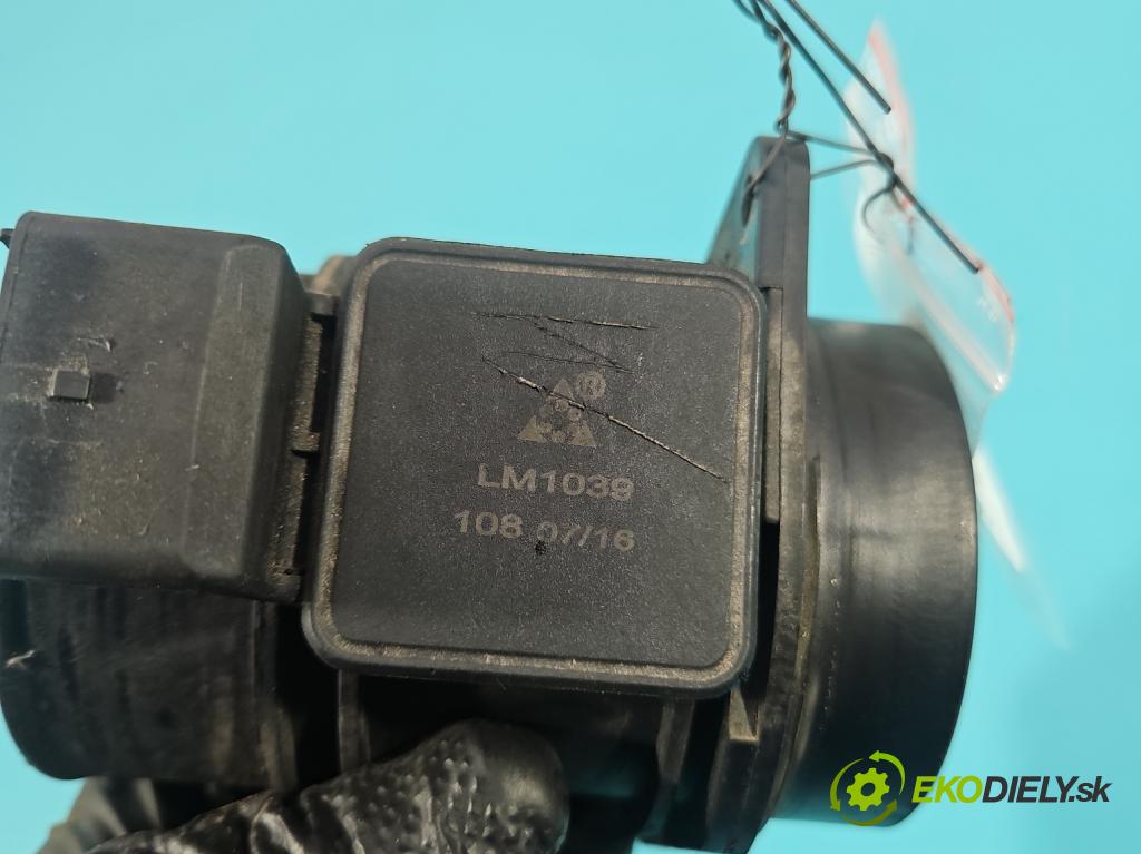 Renault Megane II 2003-2008 1.9 dci 120 HP manual 88 kW 1870 cm3 5- průtokoměr:  (Váha vzduchu)