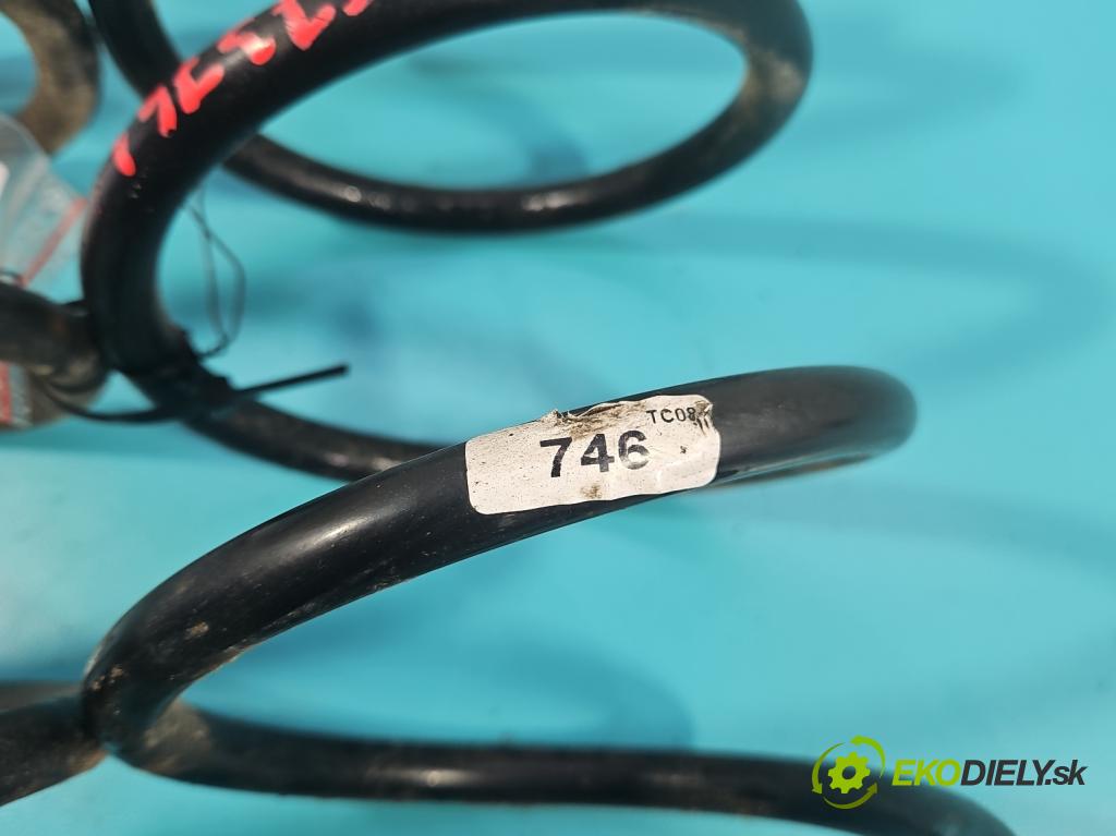 Opel Zafira A 1999-2005 1.8 16V 125 HP manual 92 kW 1796 cm3 5- Pružiny: predné komplet 746