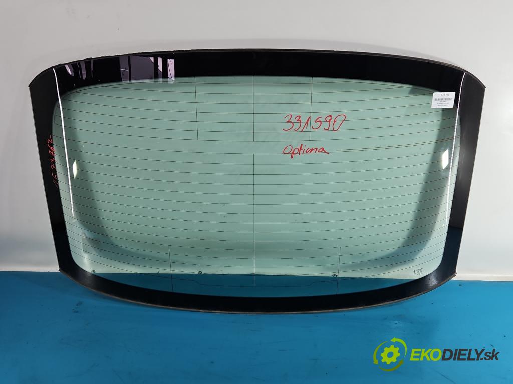 Kia Optima IV 2015-2020 1.6 T-GDI: 180 HP automatic 132.4 kW 1591 cm3 4- sklo zadná  (Sklo zadné)