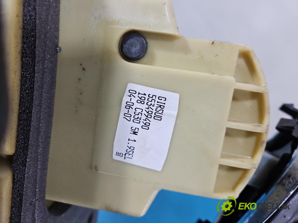 Fiat Bravo II 2007-2014 1.9 jtd 120 HP manual 88 kW 1910 cm3 5- Páka: Změny: stupeň,rýchlosť 553499490 (Rýchlostná páka (kulisa))