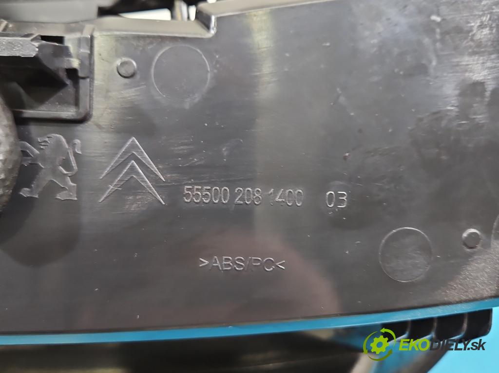 Citroen C3 Picasso 2008-2017 1.6 hdi 109 HP manual 80 kW 1560 cm3 5- prístrojovka/ budíky 555002081400 (Prístrojová doska)
