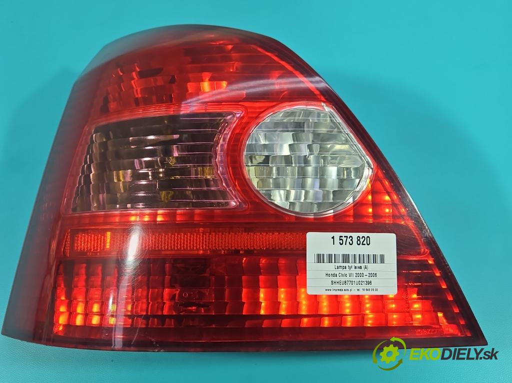 Honda Civic VII 2000-2006 1.6 16V 110 HP manual 81 kW 1590 cm3 5- svetlo / reflektor zadné ľavé 890228 (Kľučka dverí ostatné)