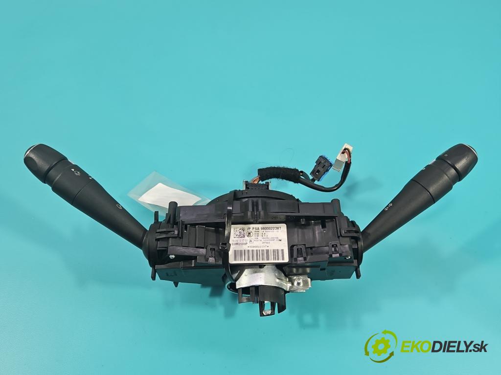 Citroen C4 II 2010-2017 1.6 hdi 111KM manual 82 kW 1560 cm3 5- prepínač komplex: 98000223XT (Prepínacie páčky pod volantom)