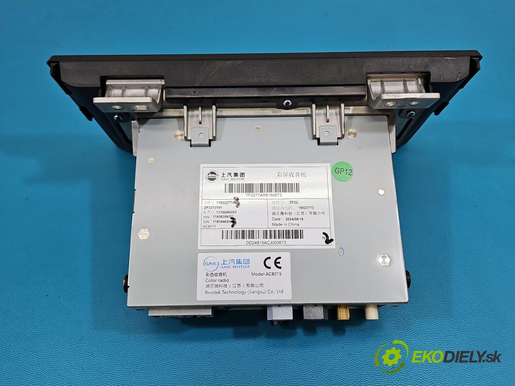 MG MG3  24- 1.5 16V 116 HP manual 85 kW 1495 cm3 5- Zobrazit: 18022773 (Prístrojová doska)