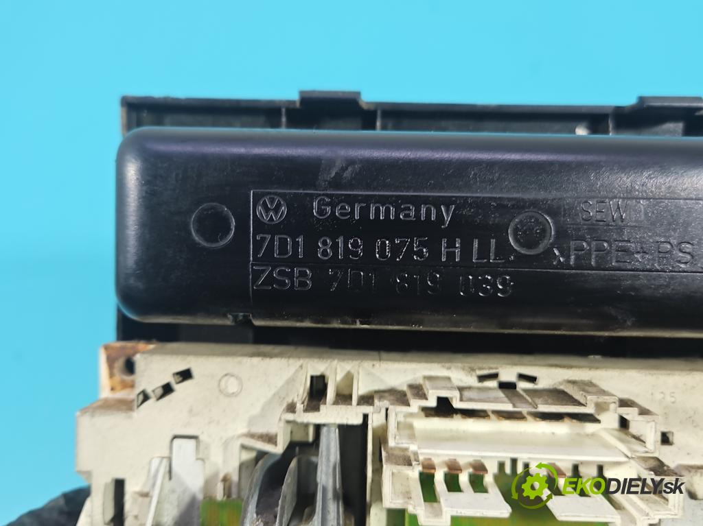 Vw Transporter T4 1990-2003 2.5 tdi 102 hp manual 75 kW 2461 cm3 5- palubní deska panel topení 7D1819075H