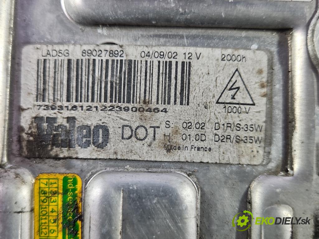 Audi A4 B6 2000-2004 2.5 tdi BFC 163 hp manual 120 kW 2496 cm3 5- měnič xenon 89027892 (Řídící jednotka xenonu)