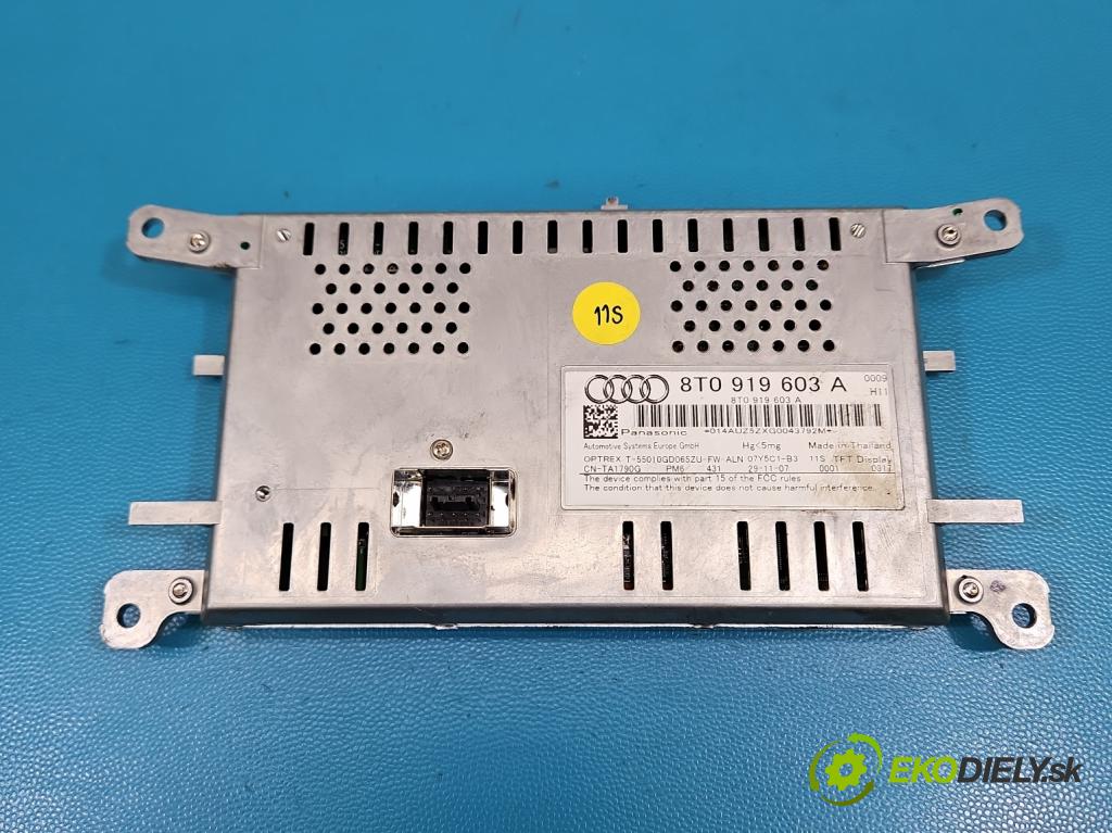 Audi A4 B8 2007-2015 1.8 TFSI 160 HP manual 118 kW 1798 cm3 5- Zobrazit: 8T0919603A (Prístrojová doska)