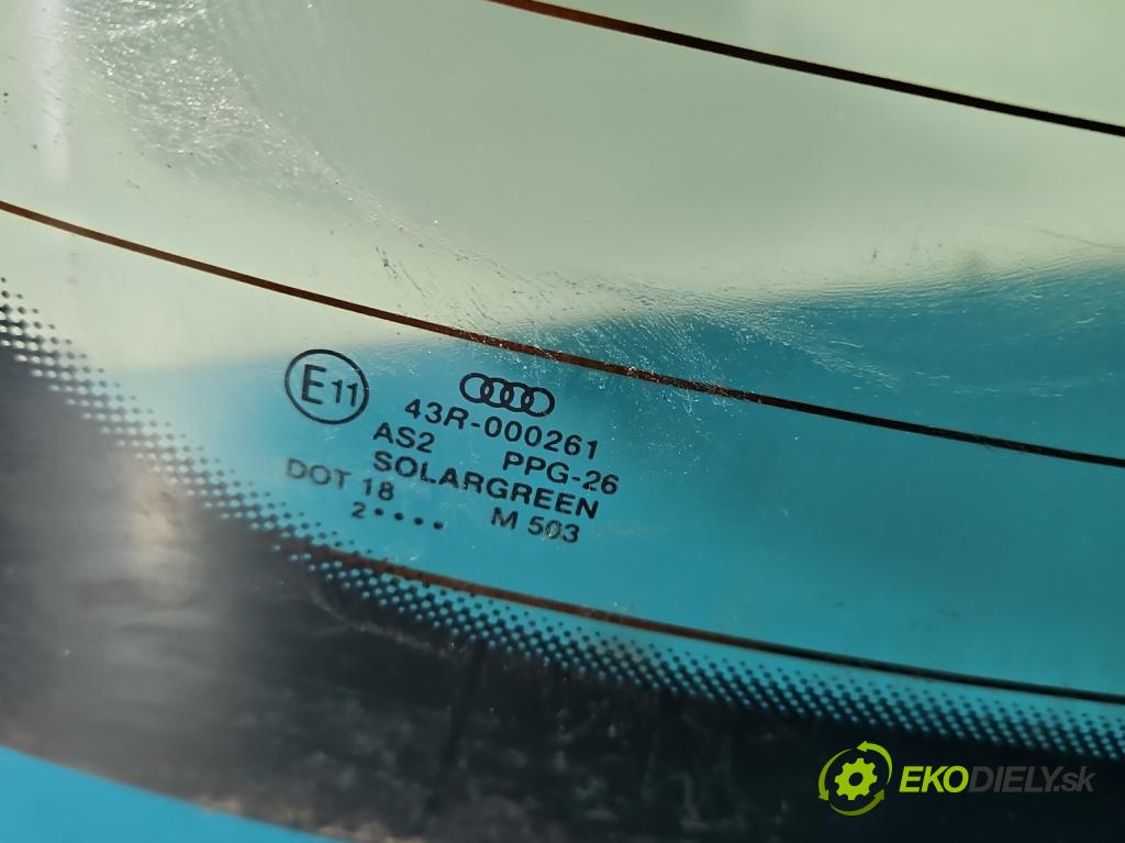 Audi A4 B6 2000-2004 2.5 tdi BFC 163 HP manual 120 kW 2496 cm3 5- sklo zadná  (Sklo zadné)