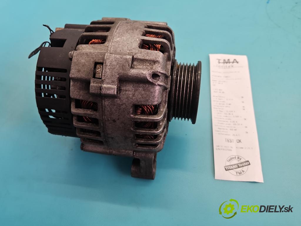 Audi A4 B6 2000-2004 2.5 tdi BFC 163 HP manual 120 kW 2496 cm3 5- Alternator 2542497B (Alternátor)