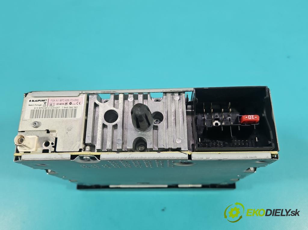 Citroen C3 Picasso 2008-2017 1.6 hdi 109 HP manual 80 kW 1560 cm3 5- Radio originál 96659189XT