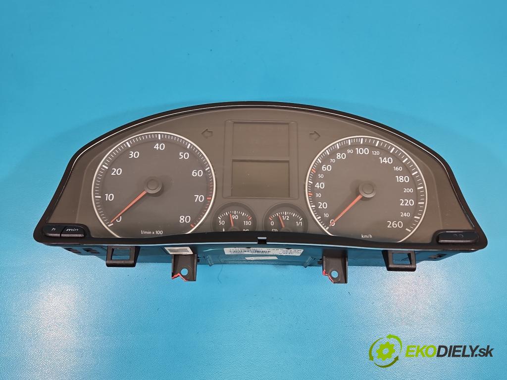 Vw Golf V 2003-2009 1.6 FSI 116 HP manual 85 kW 1598 cm3 5- prístrojovka/ budíky 1K0920850K (Prístrojová doska)