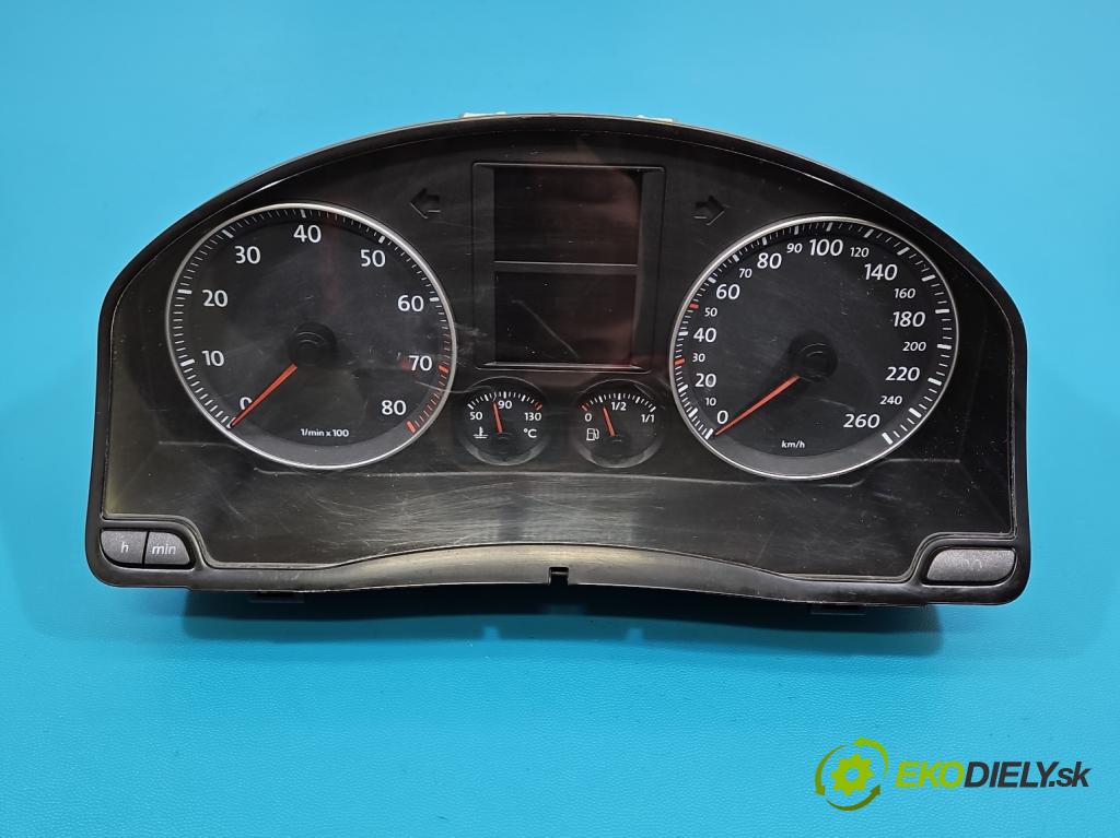 Vw Golf V 2003-2009 1.6 FSI 116 HP manual 85 kW 1598 cm3 5- prístrojovka/ budíky 1K0920850K (Prístrojová doska)
