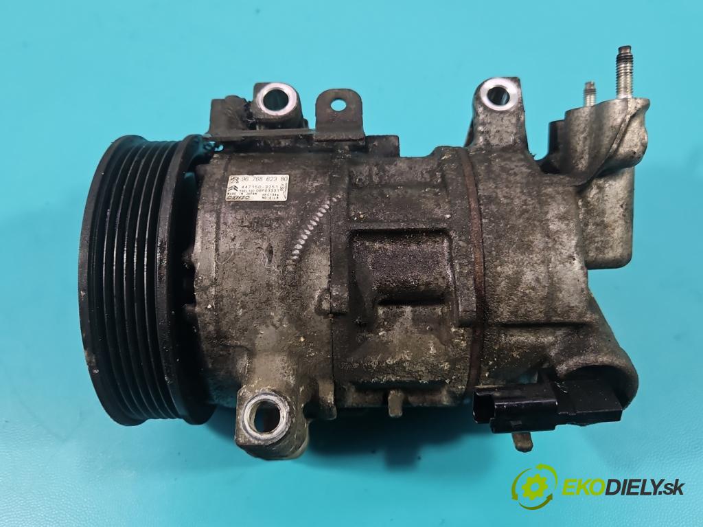 Citroen C4 II 2010-2017 1.6 hdi 111KM manual 82 kW 1560 cm3 5- Kompresor: klimatizácie 9676862380 (Kompresor klimatizácie)