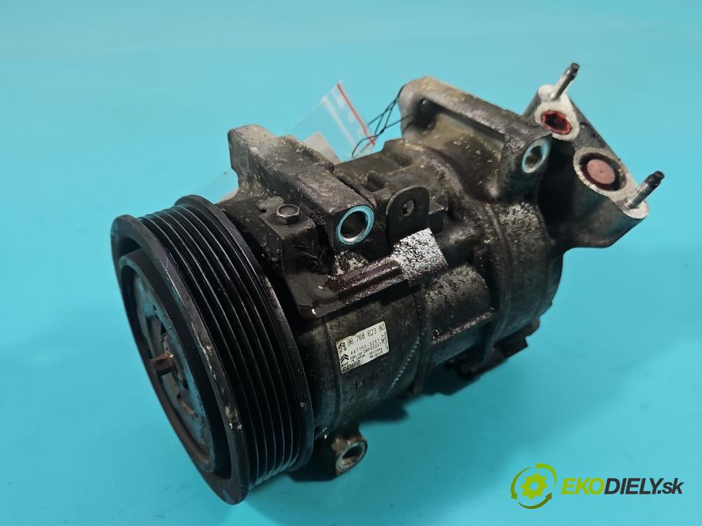 Citroen C4 II 2010-2017 1.6 hdi 111KM manual 82 kW 1560 cm3 5- Kompresor: klíma 9676862380 (Kompresor klimatizace)