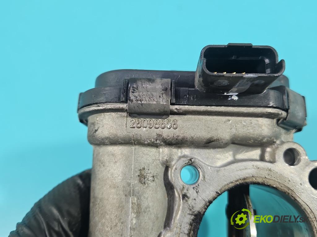 Citroen C4 II 2010-2017 1.6 hdi 111KM manual 82 kW 1560 cm3 5- škrticí klapka 9673534480 (Škrticí klapka)