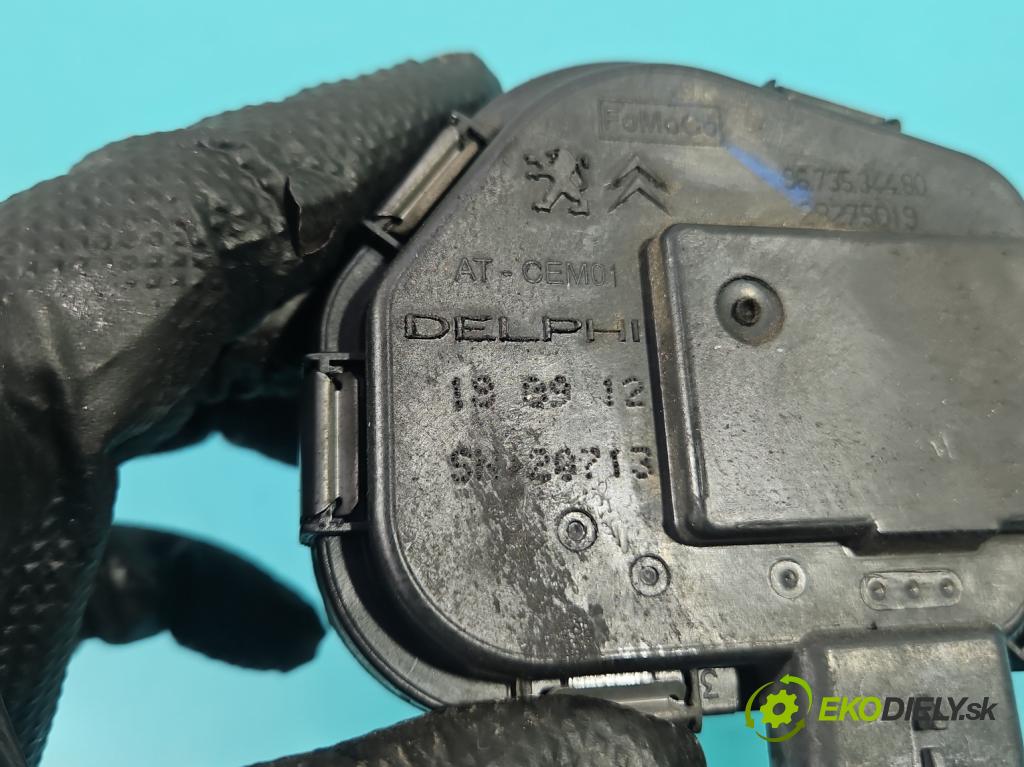 Citroen C4 II 2010-2017 1.6 hdi 111KM manual 82 kW 1560 cm3 5- škrticí klapka 9673534480 (Škrticí klapka)