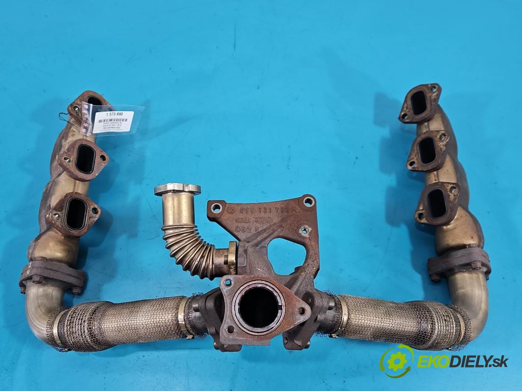 Audi A5 8T 2007-2016 3.0 tdi 239KM automatic 176 kW 2967 cm3 5- zvod výfuk 059253033L (Výfukové potrubie)