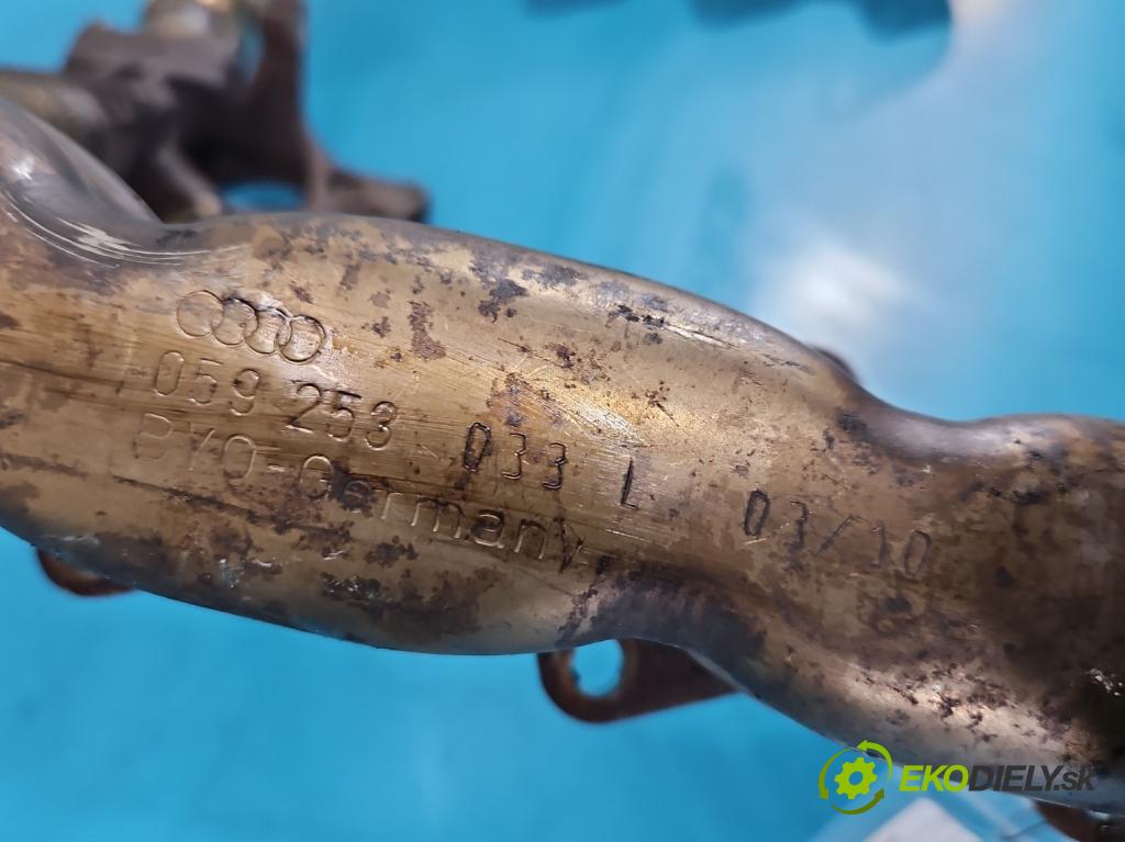 Audi A5 8T 2007-2016 3.0 tdi 239KM automatic 176 kW 2967 cm3 5- zvod výfuk 059253033L (Výfukové potrubie)