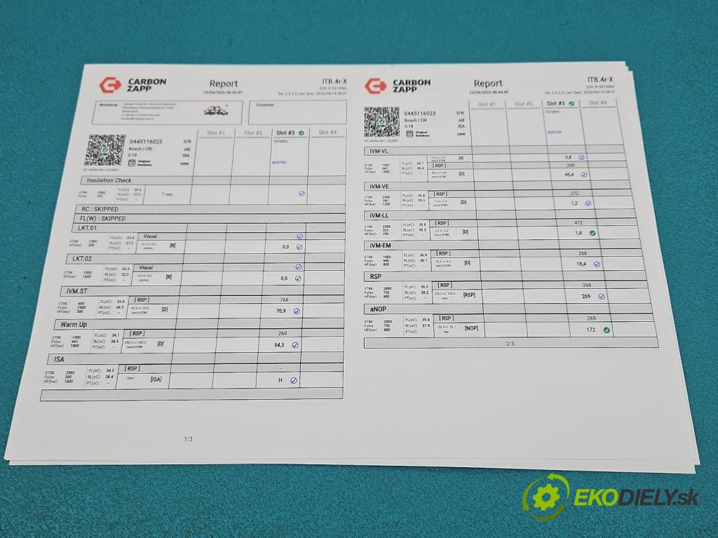 Audi A5 8T 2007-2016 3.0 tdi 239KM automatic 176 kW 2967 cm3 5- vstrek 0445116023 (Vstrekovač paliva)