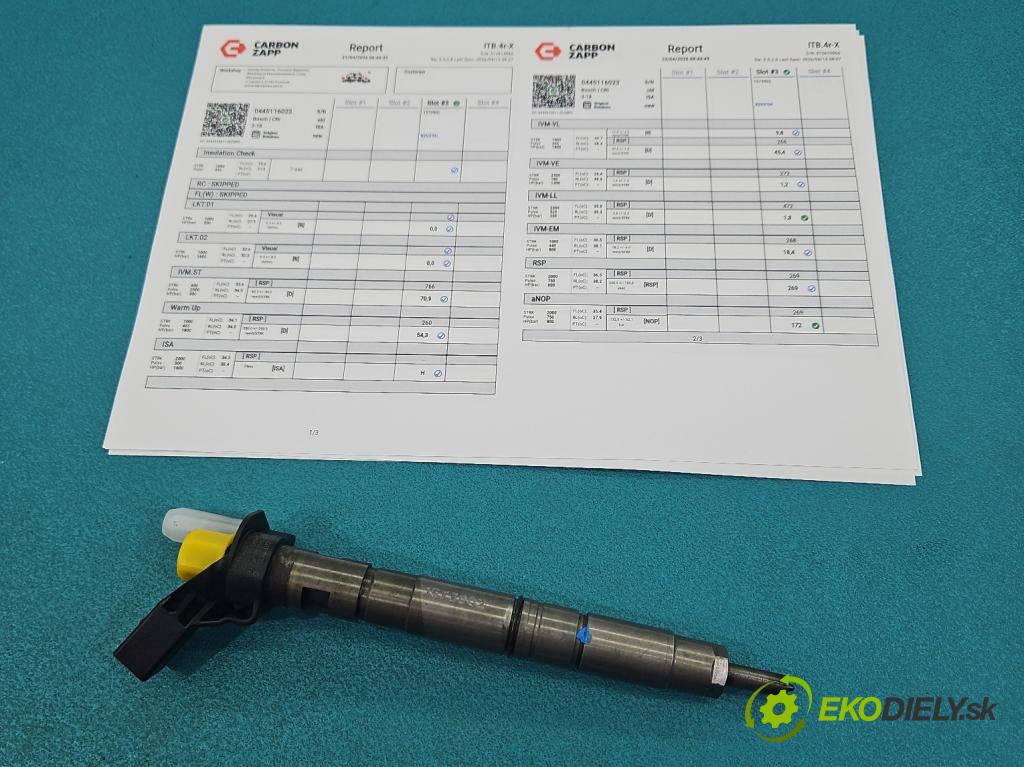 Audi A5 8T 2007-2016 3.0 tdi 239KM automatic 176 kW 2967 cm3 5- vstrek 0445116023 (Vstrekovač paliva)